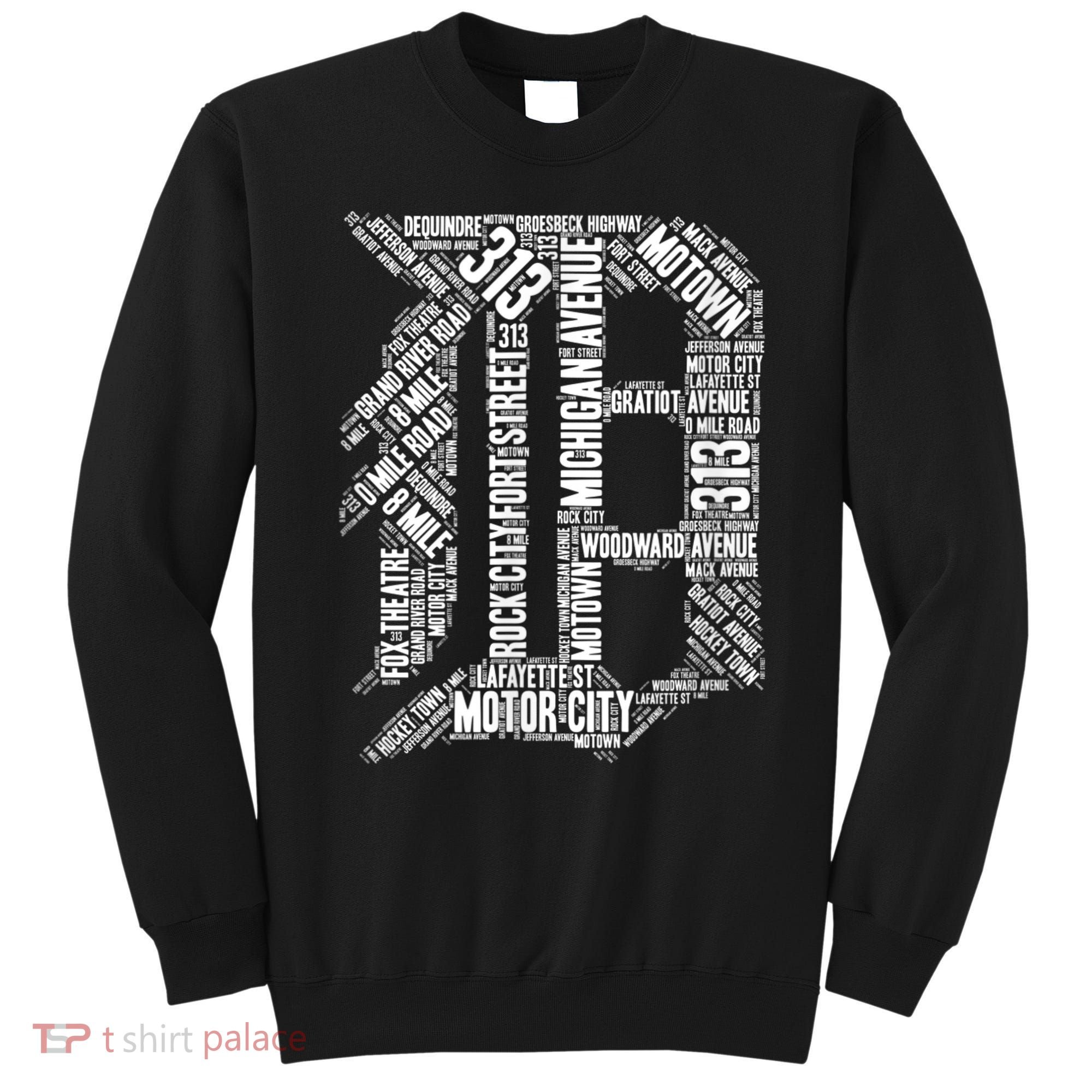 Detroit Graphic D Sweatshirt