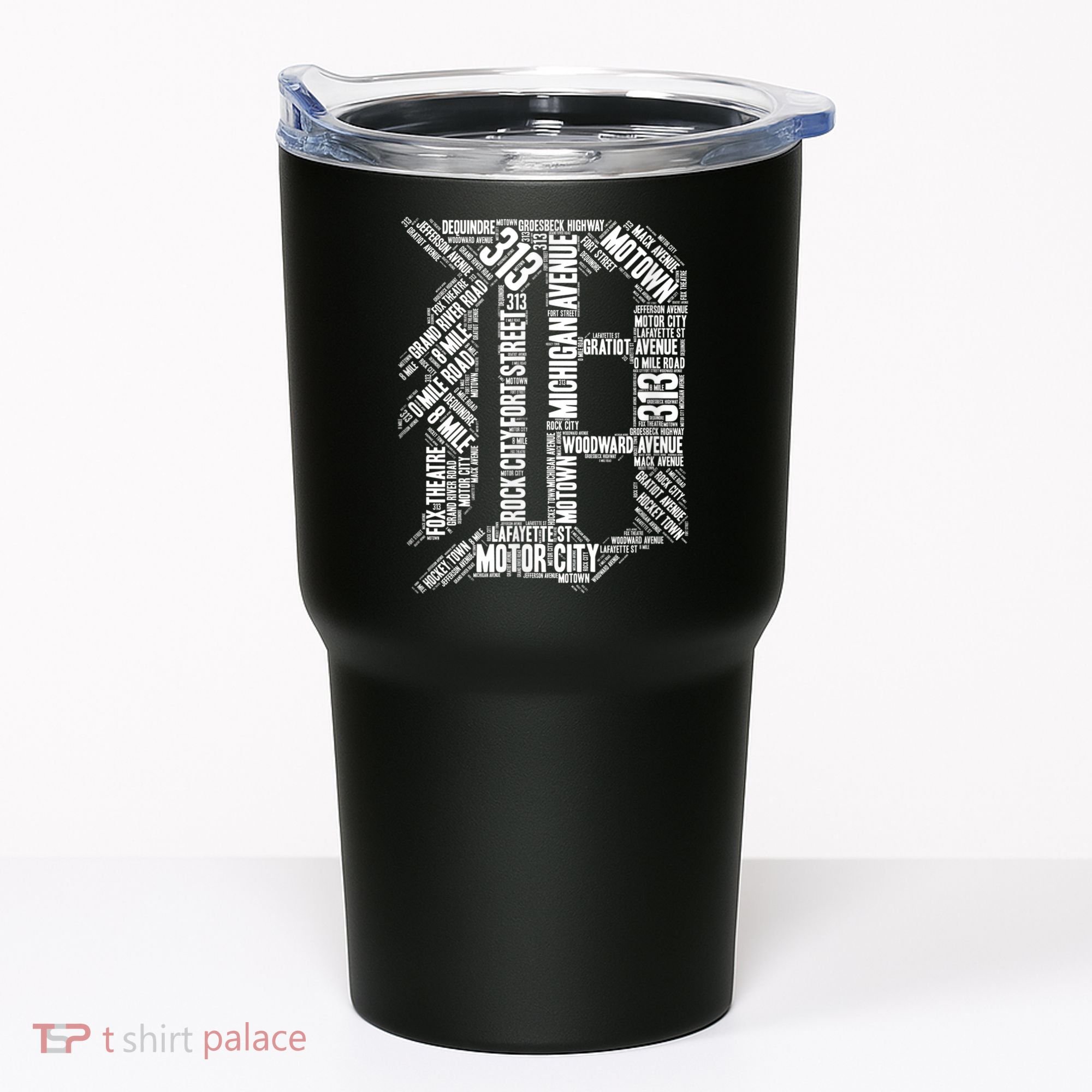 Detroit Graphic D Tumbler