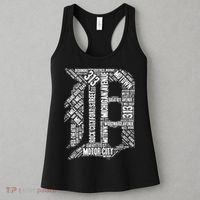 Detroit Graphic D Women's Tank Top thumb 3