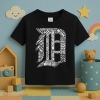 Detroit Graphic D Toddler T-Shirt thumb 3