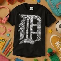 Detroit Graphic D Kids T-Shirt thumb 3