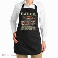 Daddd Gun Dads Against Daughters Dating Democrats Apron thumb 2