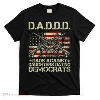 Daddd Gun Dads Against Daughters Dating Democrats T-Shirt thumb 0