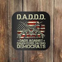 Daddd Gun Dads Against Daughters Dating Democrats Coaster thumb 0