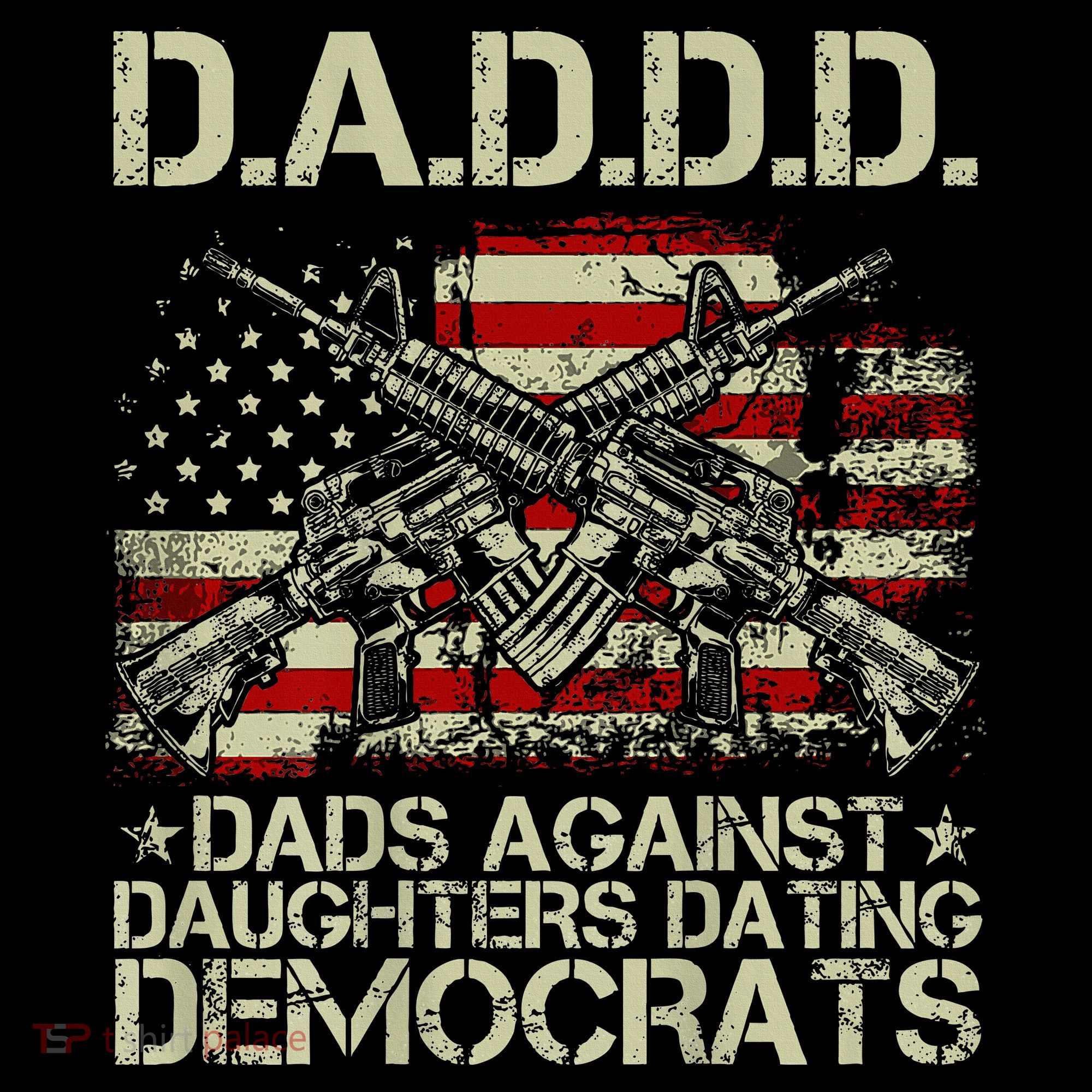 Daddd Gun Dads Against Daughters Dating Democrats Mousepad