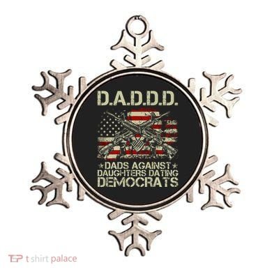 Daddd Gun Dads Against Daughters Dating Democrats Ornament
