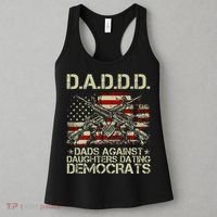 Daddd Gun Dads Against Daughters Dating Democrats Women's Tank Top thumb 3