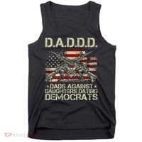 Daddd Gun Dads Against Daughters Dating Democrats Tank Top thumb 0