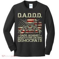 Daddd Gun Dads Against Daughters Dating Democrats Kids Long Sleeve Shirt thumb 0