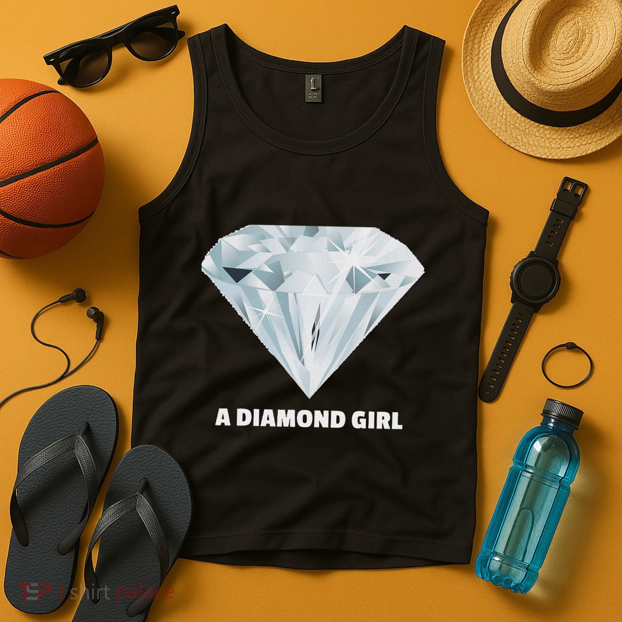 Diamond Girl Diamond Tank Top