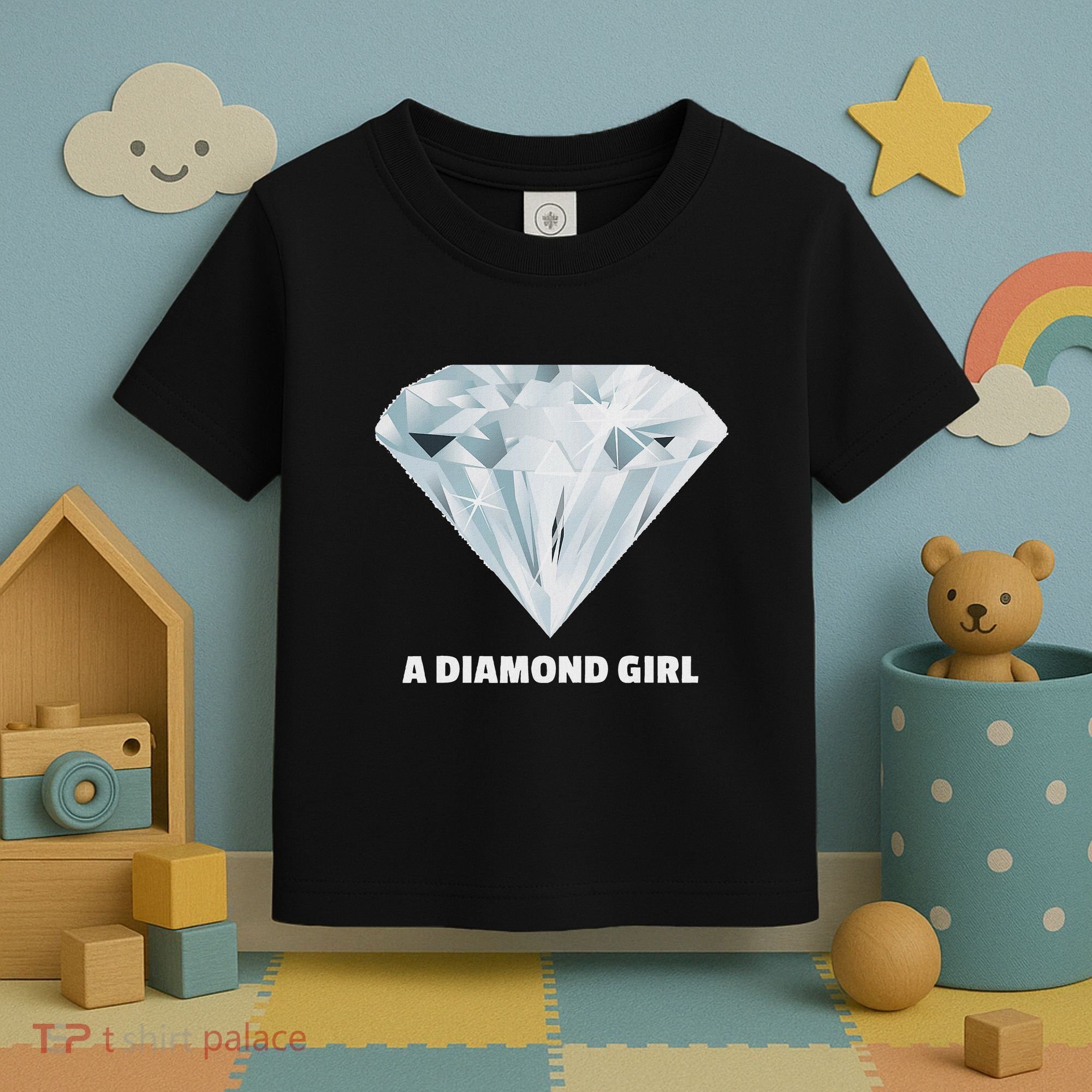 Diamond Girl Diamond Toddler T-Shirt