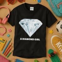 Diamond Girl Diamond Kids T-Shirt thumb 3
