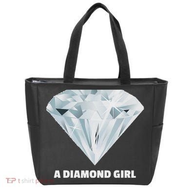 Diamond Girl Diamond Tote Bag