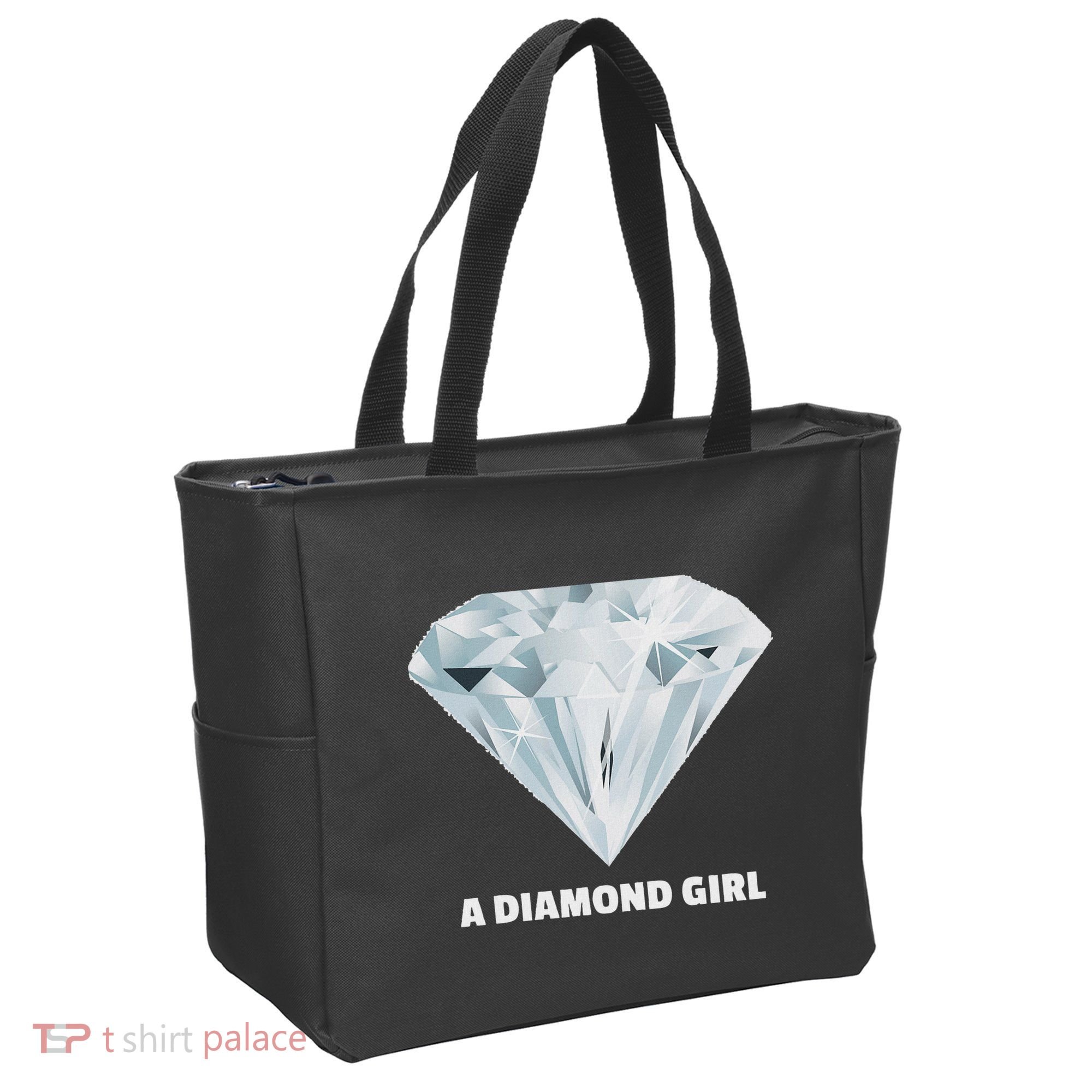 Diamond Girl Diamond Tote Bag