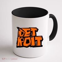 Detroit Graffiti Coffee Mug thumb 1