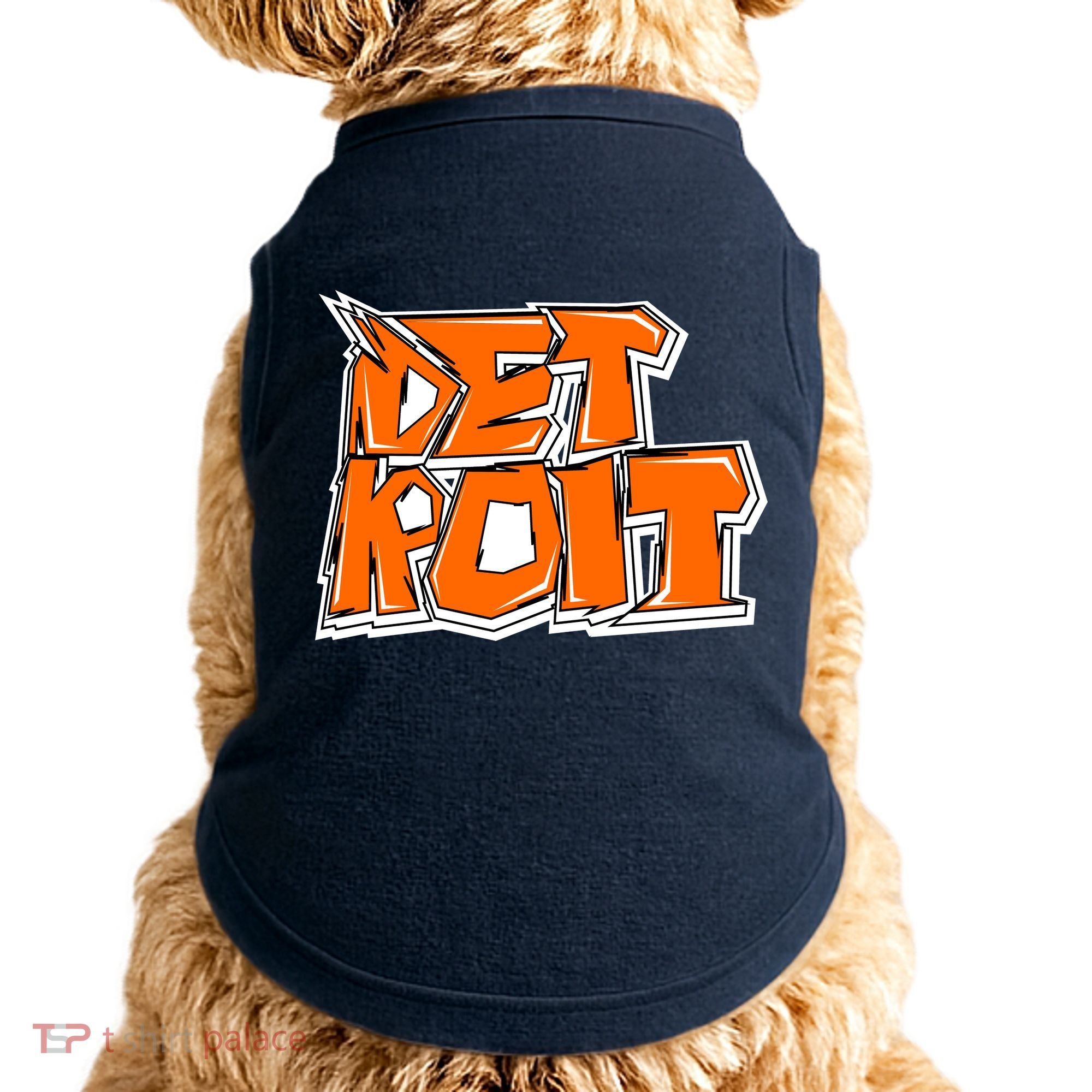 Detroit Graffiti Doggie Tank