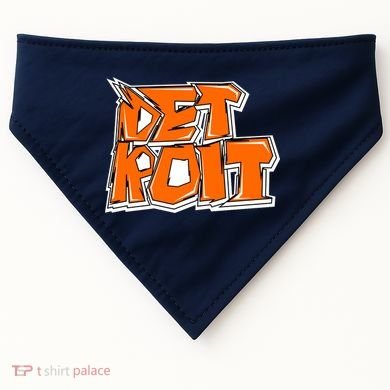 Detroit Graffiti USA-Made Doggie Bandana