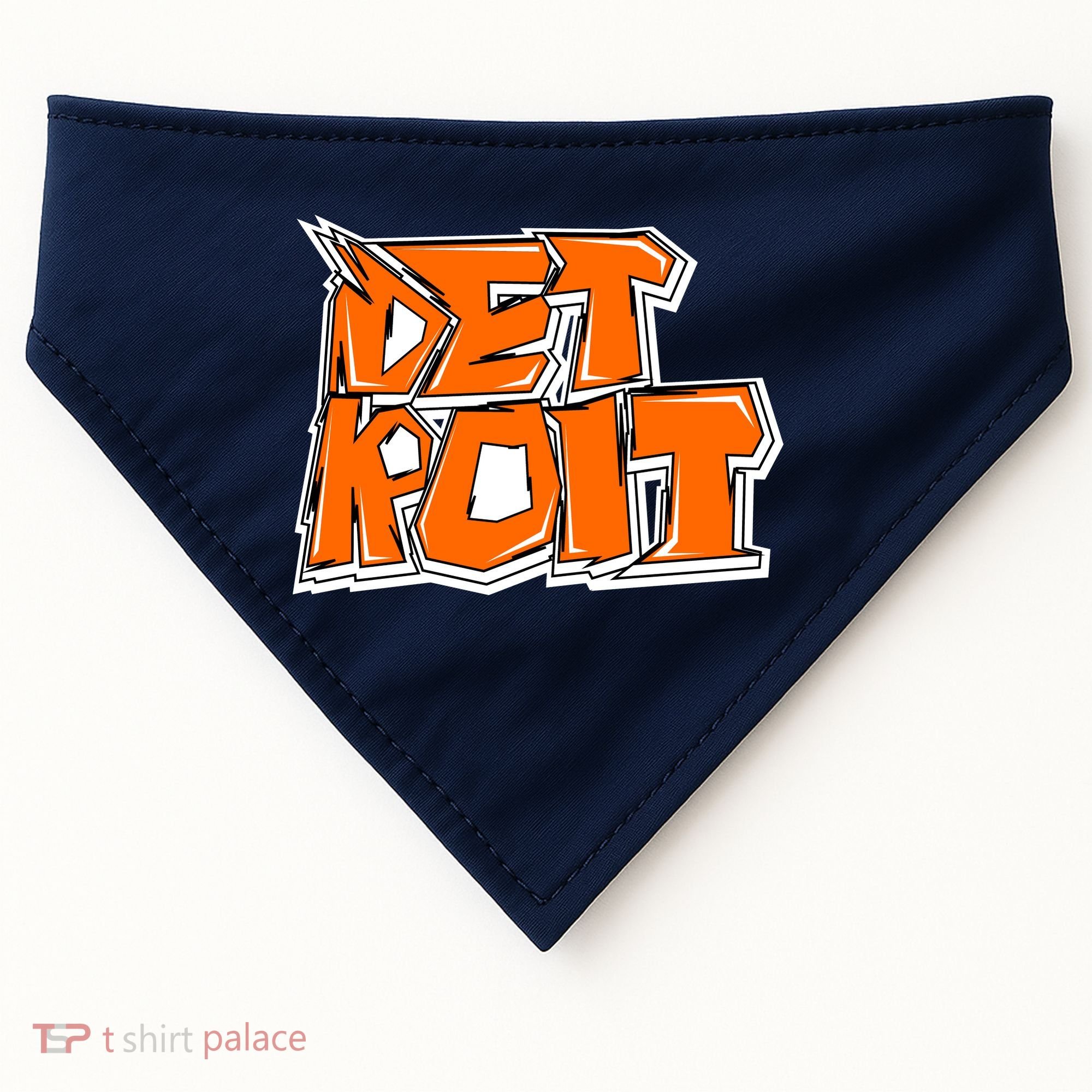 Detroit Graffiti USA-Made Doggie Bandana