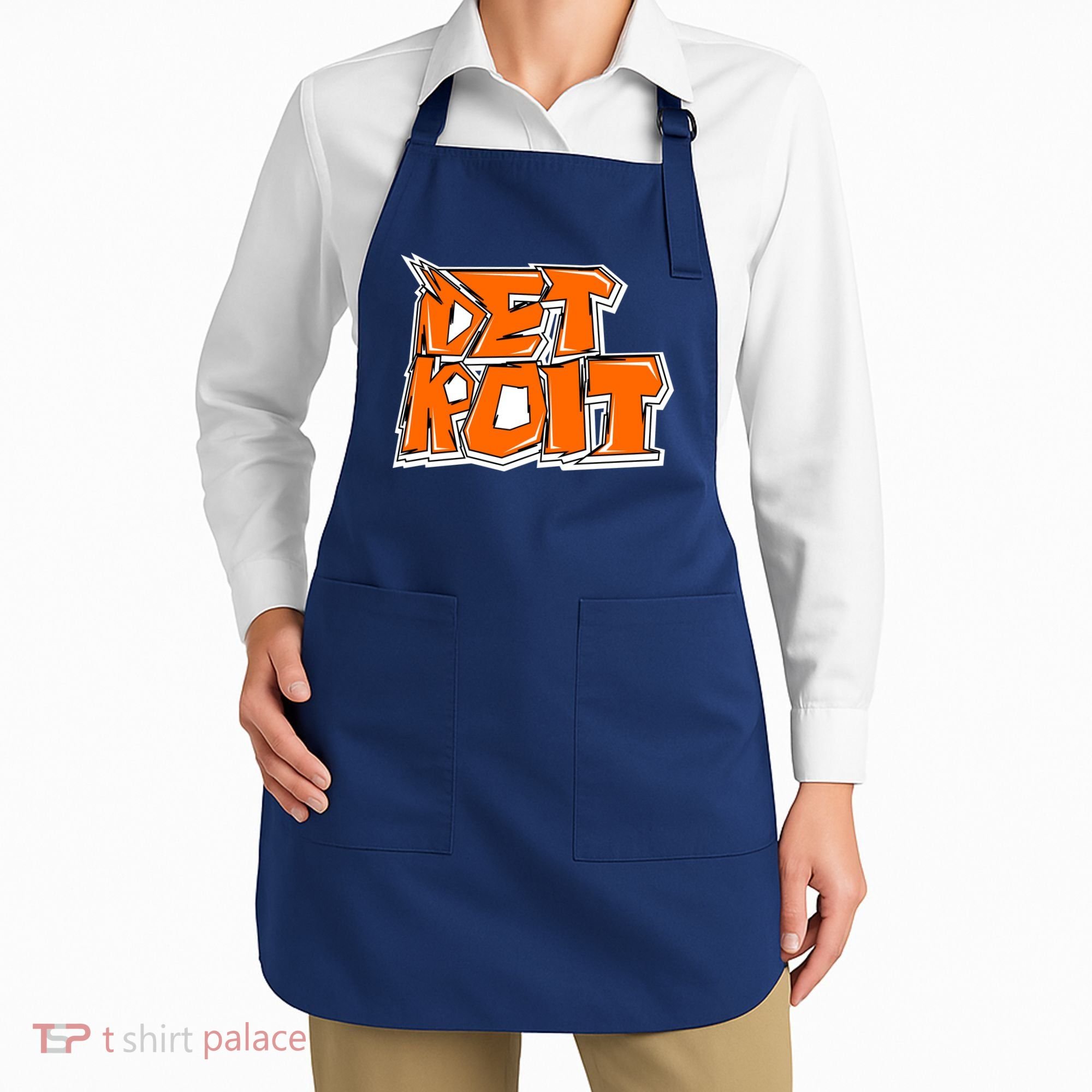 Detroit Graffiti Apron