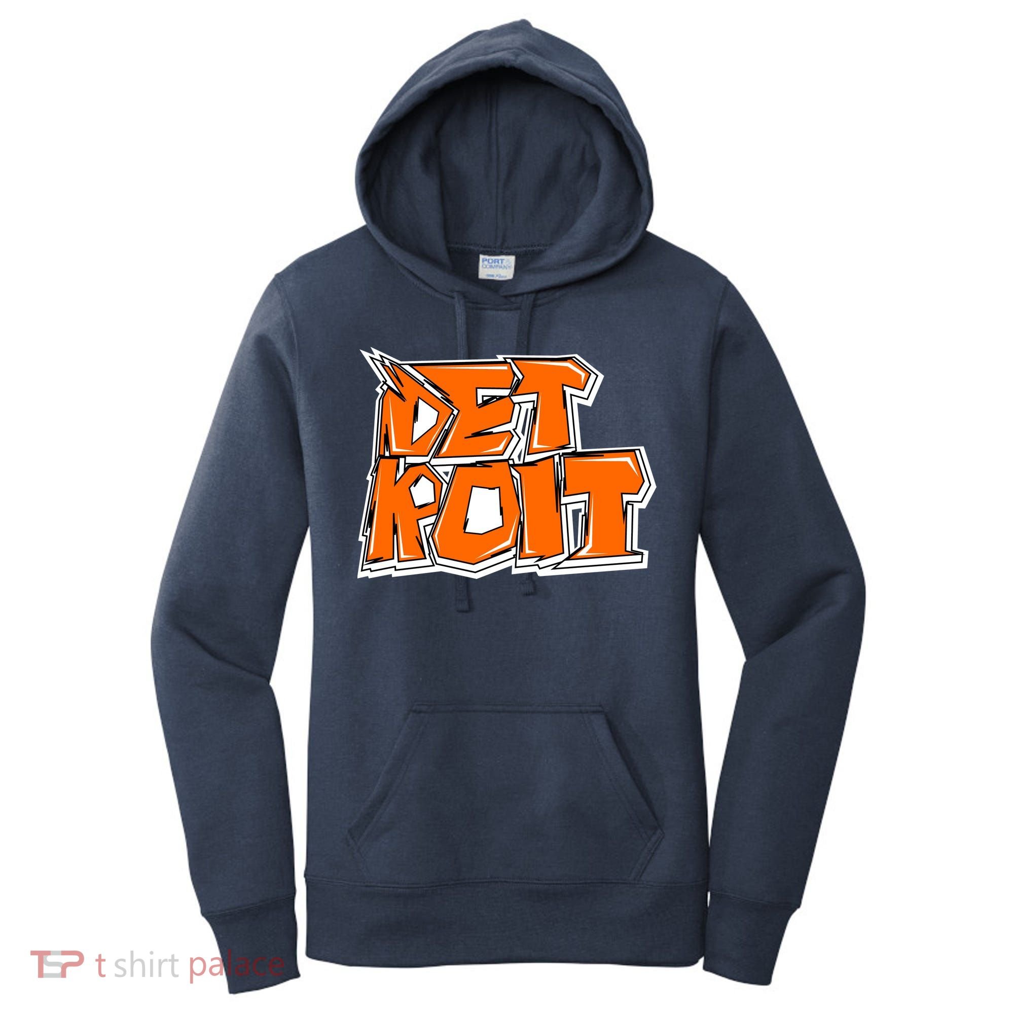 Detroit Graffiti Women's Hoodie