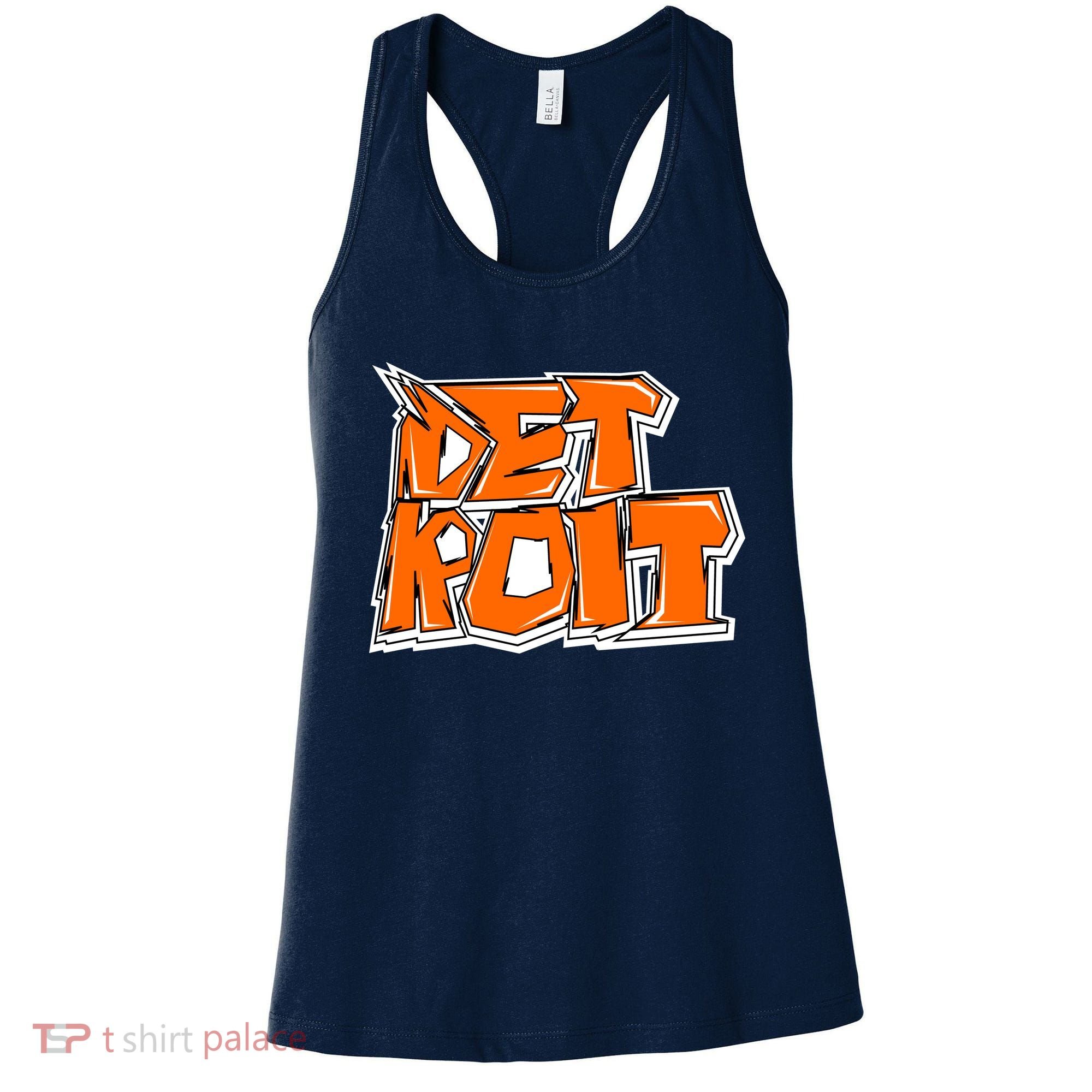 Detroit Graffiti Women's Tank Top