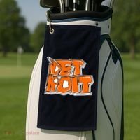 Detroit Graffiti Golf Towel thumb 2