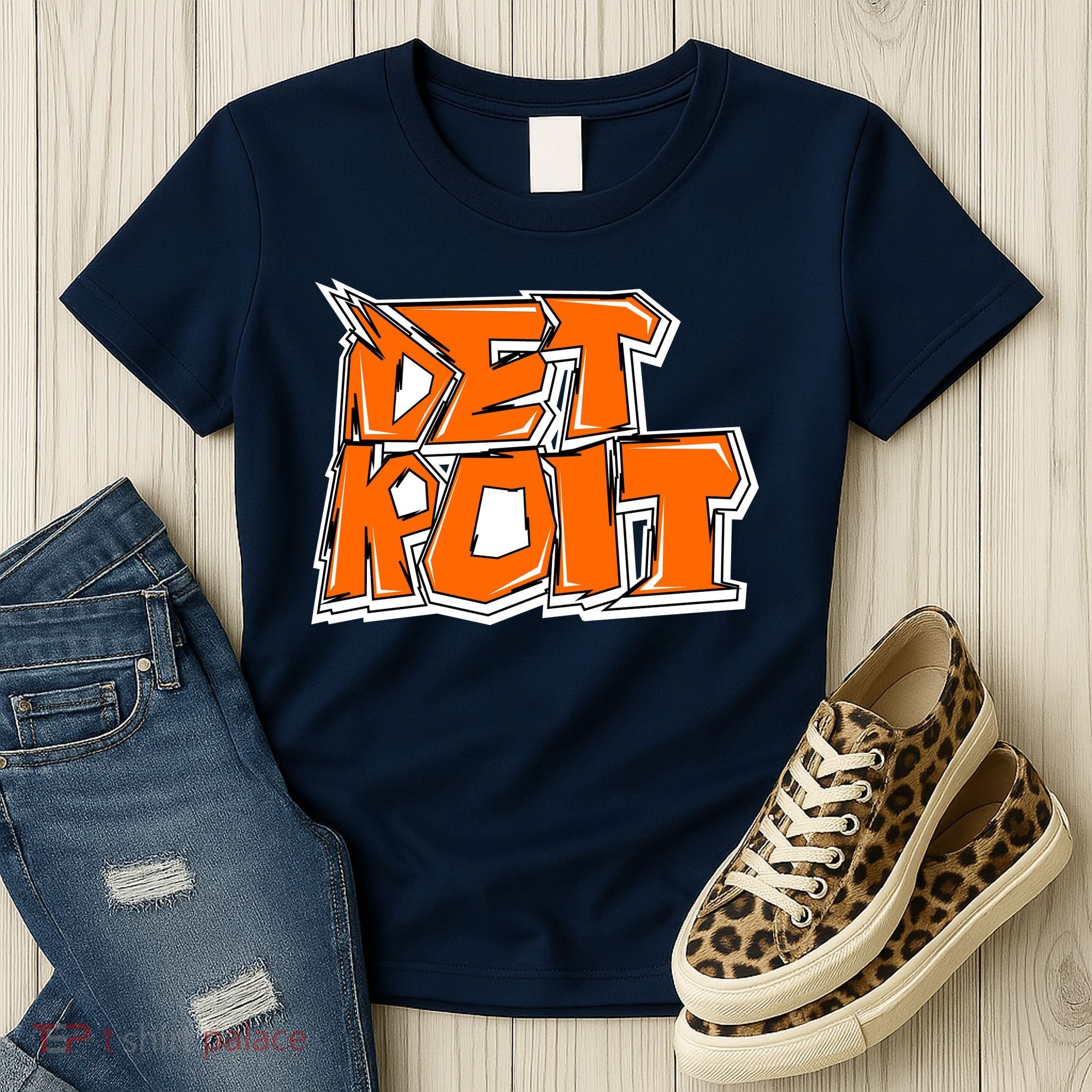 Detroit Graffiti Women's T-Shirt