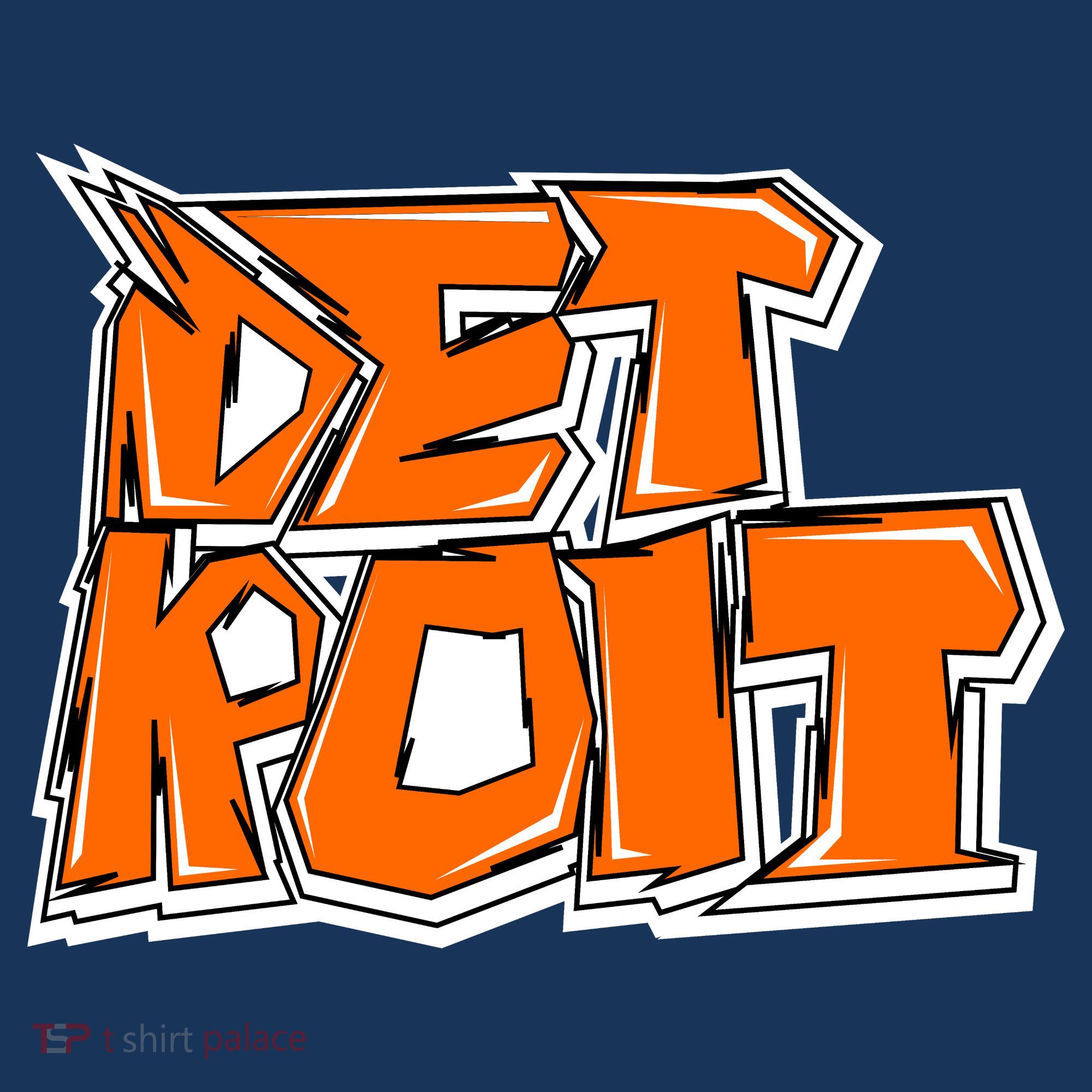Detroit Graffiti Women's T-Shirt
