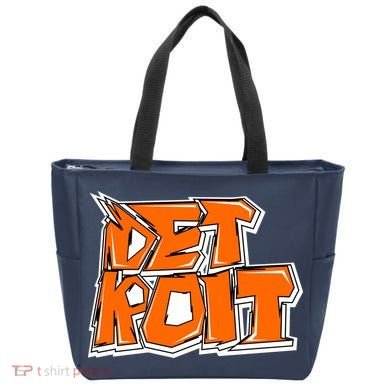 Detroit Graffiti Tote Bag