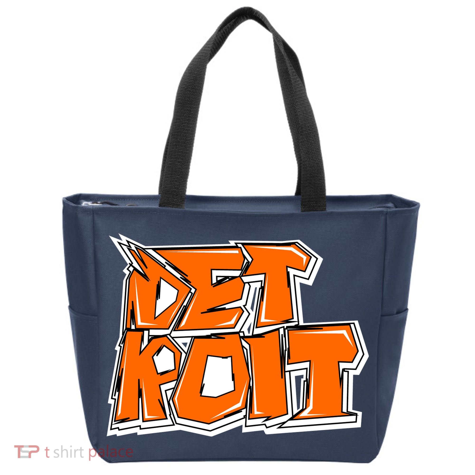 Detroit Graffiti Tote Bag