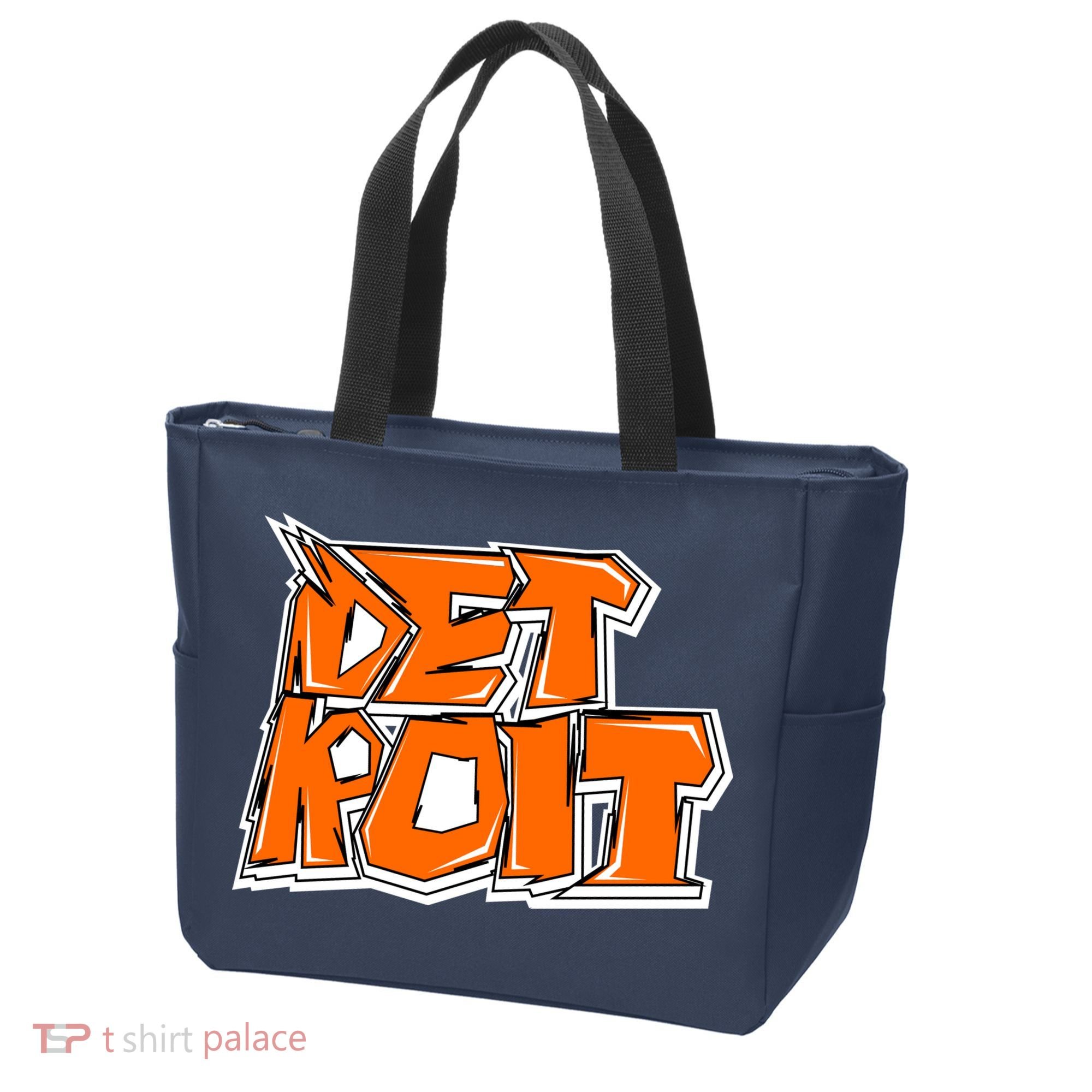Detroit Graffiti Tote Bag