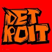 Detroit Graffiti Santa Hat thumb 1