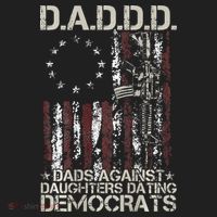 Daddd Gun Dads Against Daughters Dating Democrats Women's Sweatshirt thumb 2
