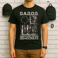 Daddd Gun Dads Against Daughters Dating Democrats T-Shirt thumb 6