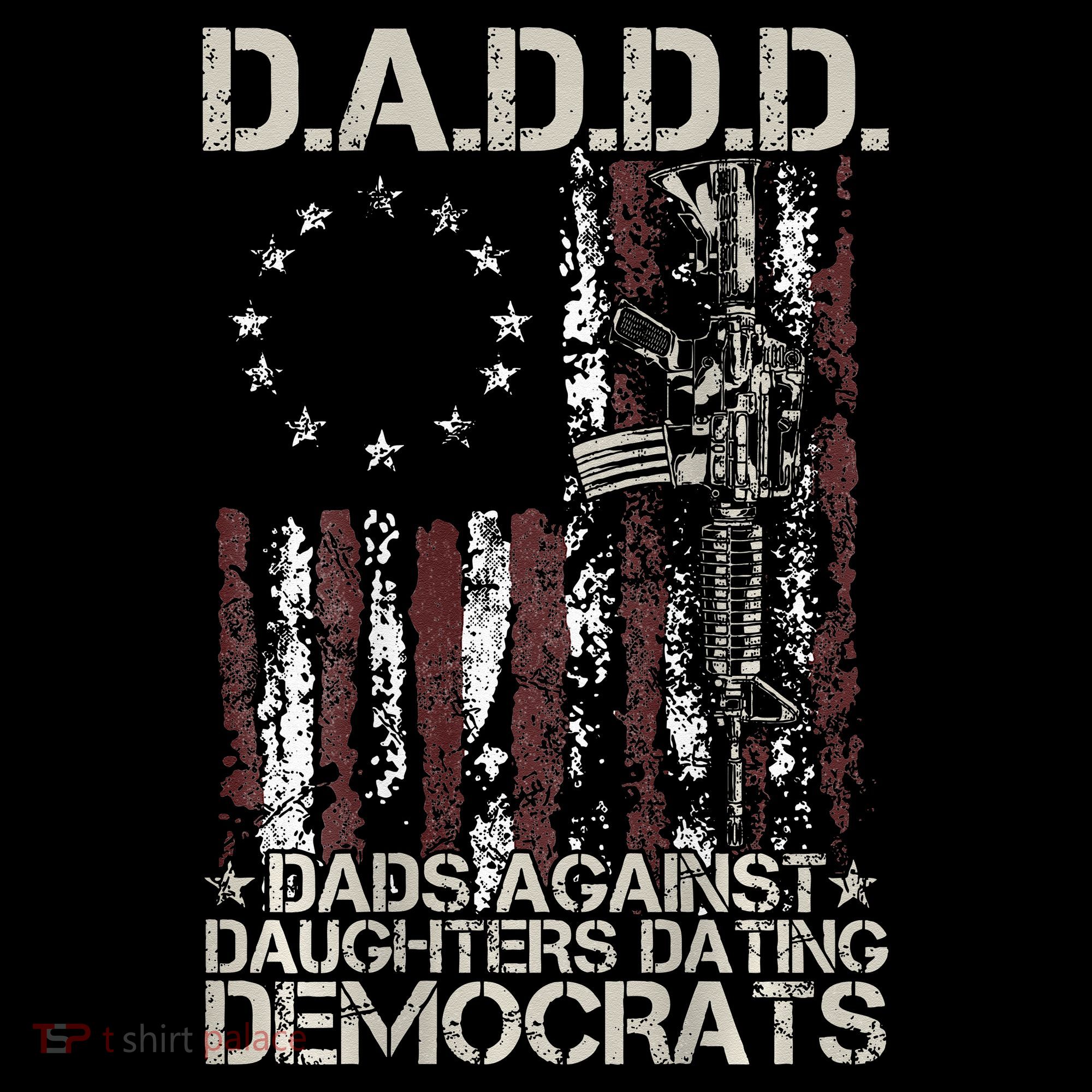 Daddd Gun Dads Against Daughters Dating Democrats Women's Tank Top