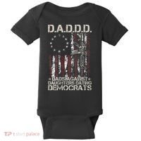Daddd Gun Dads Against Daughters Dating Democrats Baby Bodysuit thumb 0