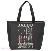 Daddd Gun Dads Against Daughters Dating Democrats Tote Bag thumb 0