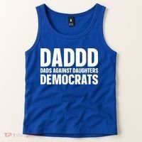 Daddd Gift Dads Against Daughters Dating Democrats Cool Gift Tank Top thumb 2
