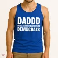 Daddd Gift Dads Against Daughters Dating Democrats Cool Gift Tank Top thumb 3