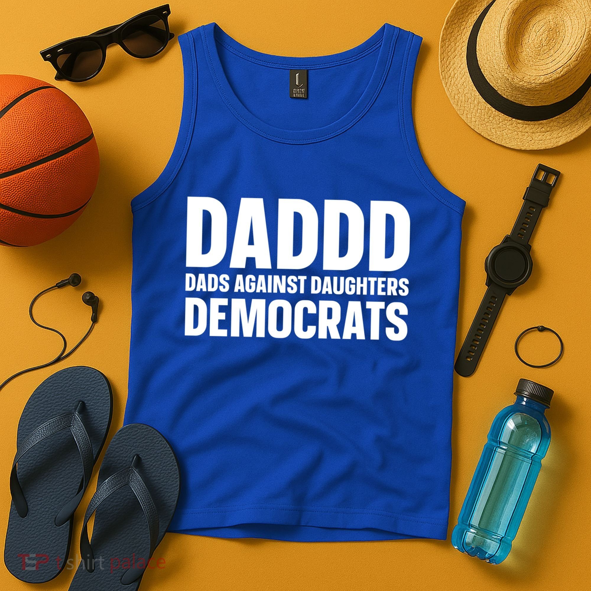 Daddd Gift Dads Against Daughters Dating Democrats Cool Gift Tank Top