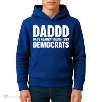 Daddd Gift Dads Against Daughters Dating Democrats Cool Gift Kids Hoodie thumb 4