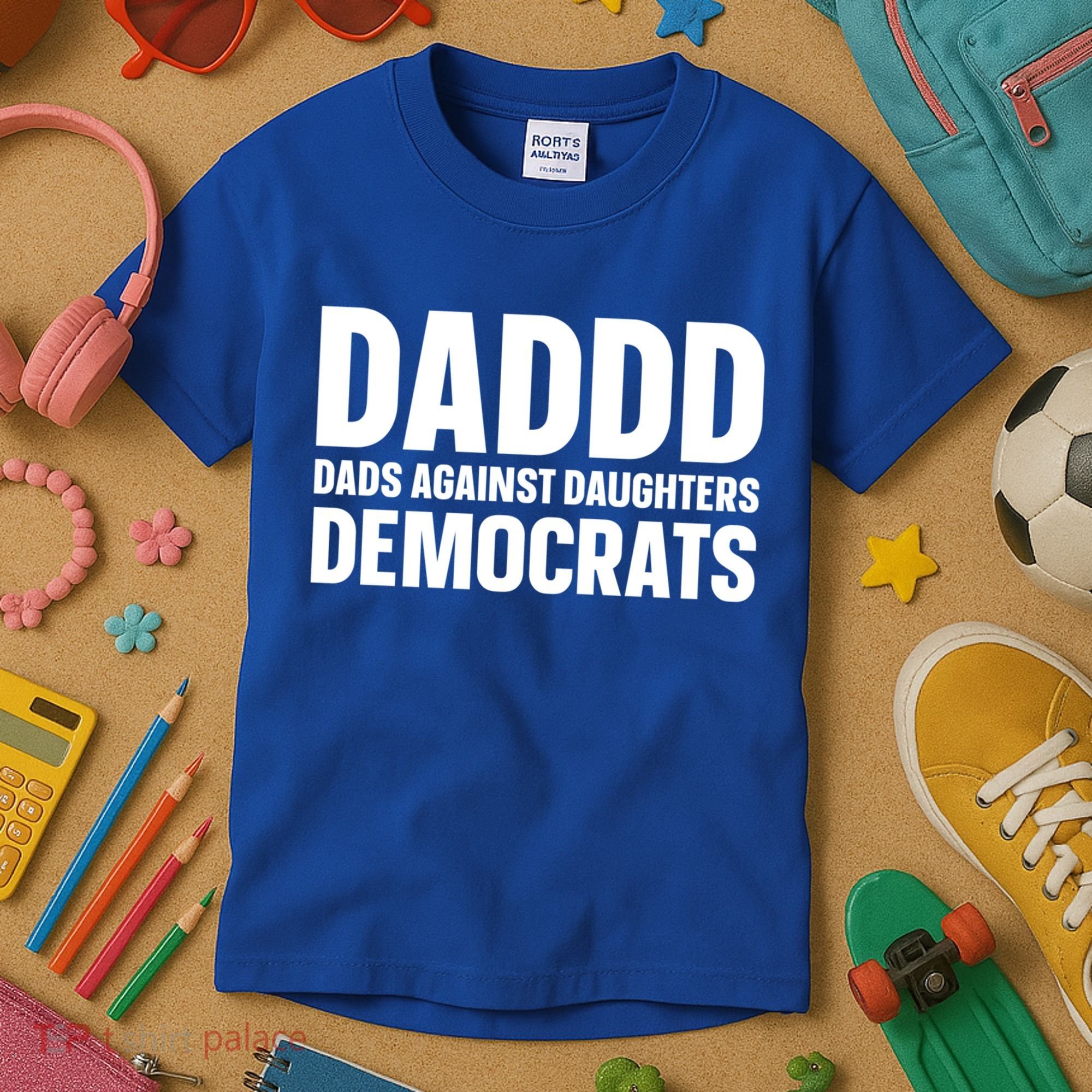 Daddd Gift Dads Against Daughters Dating Democrats Cool Gift Kids T-Shirt