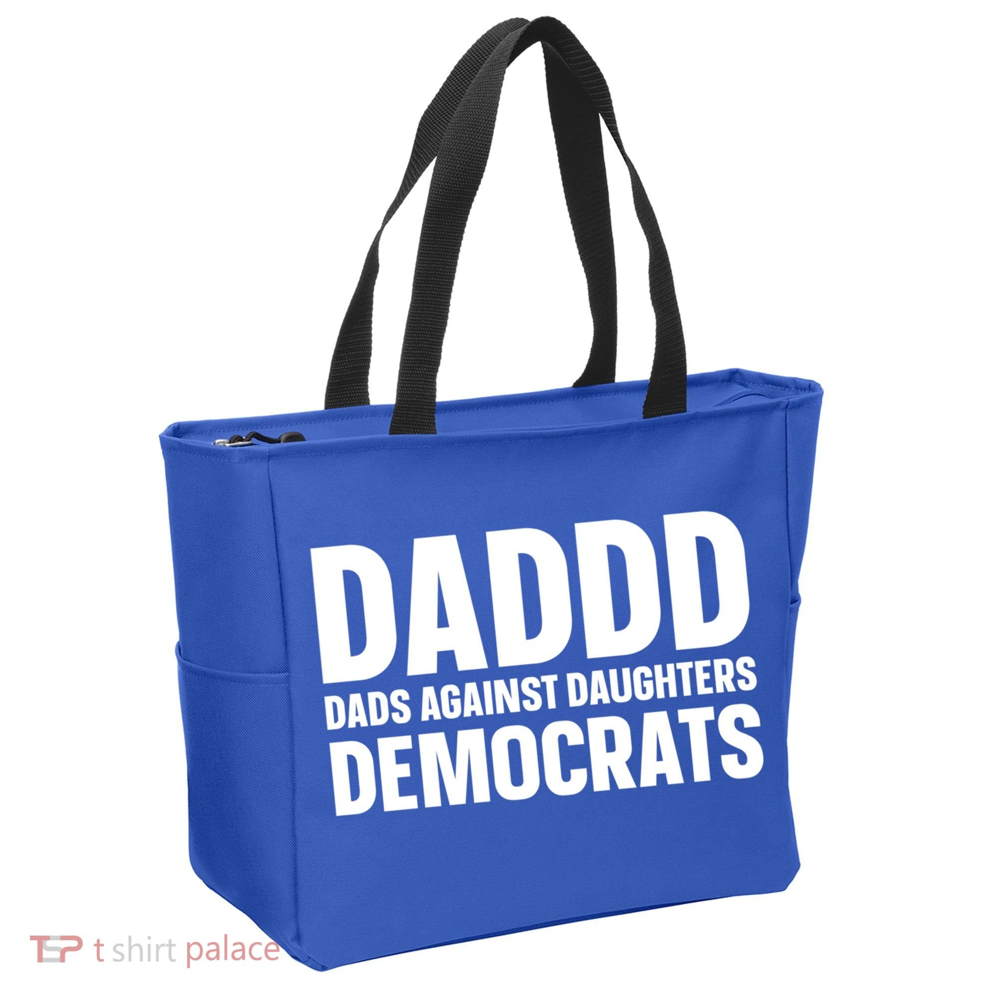 Daddd Gift Dads Against Daughters Dating Democrats Cool Gift Tote Bag
