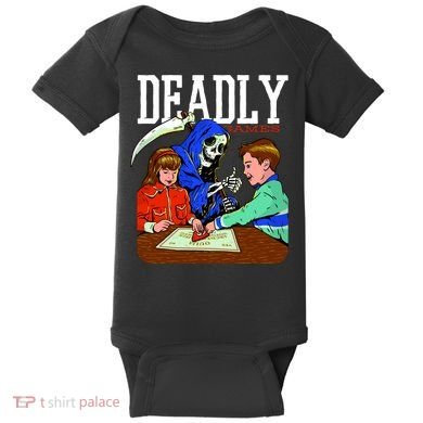 Deadly Games Baby Bodysuit