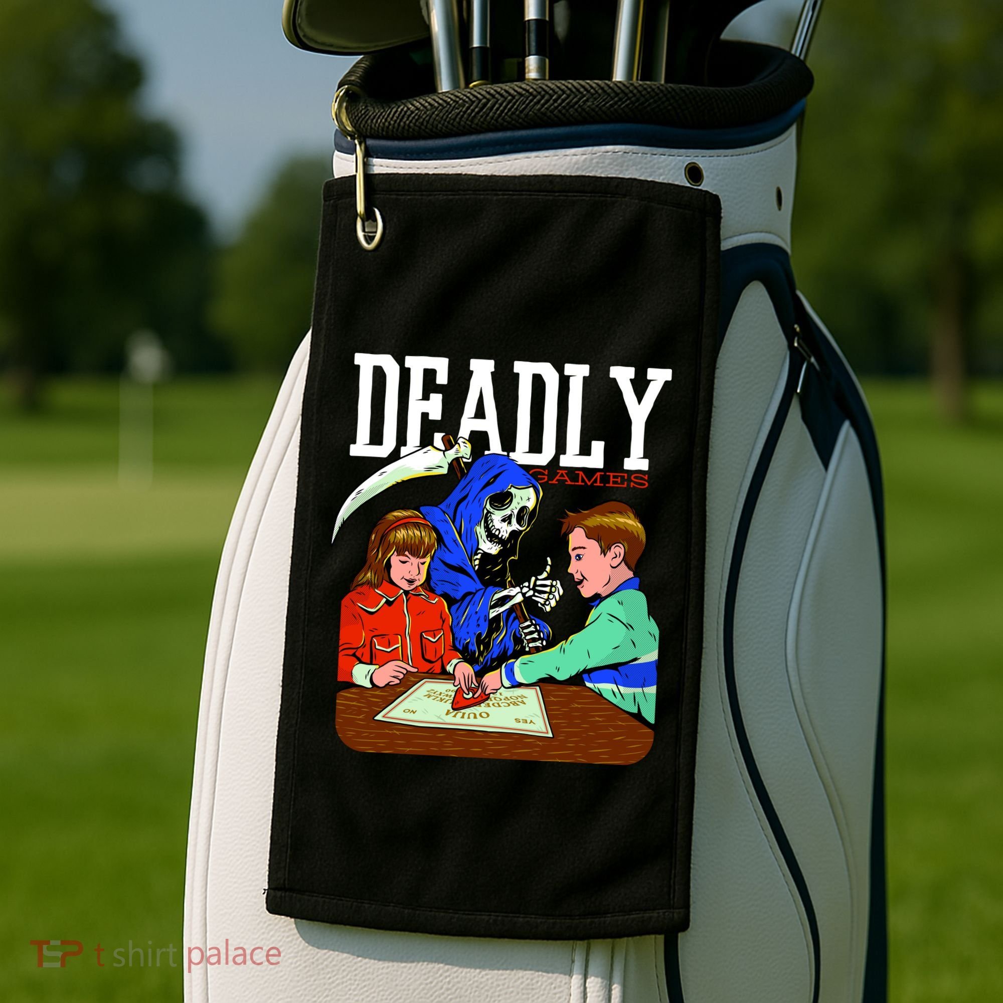 Deadly Games Golf Towel