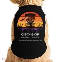 Disc Golf disclexia disc golf meme funny disc golf Doggie Tank thumb 0