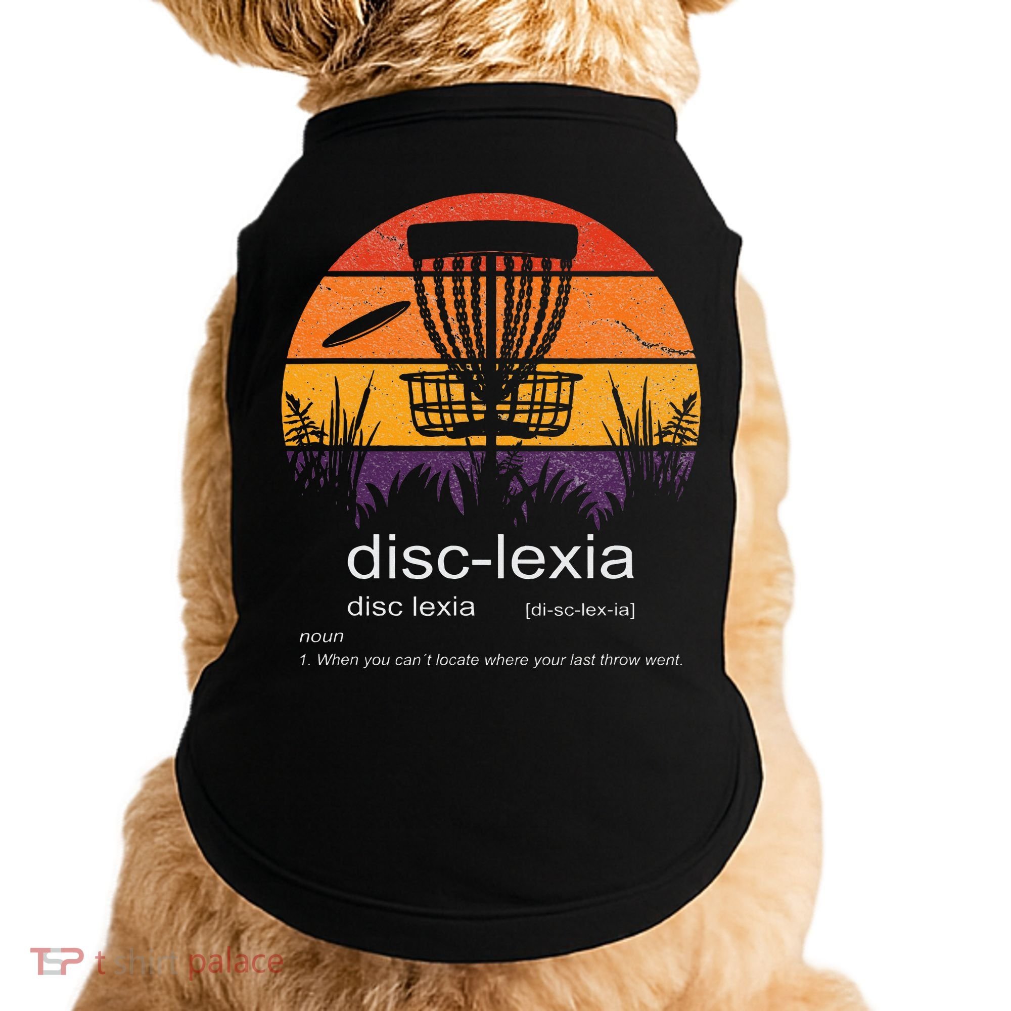 Disc Golf disclexia disc golf meme funny disc golf Doggie Tank