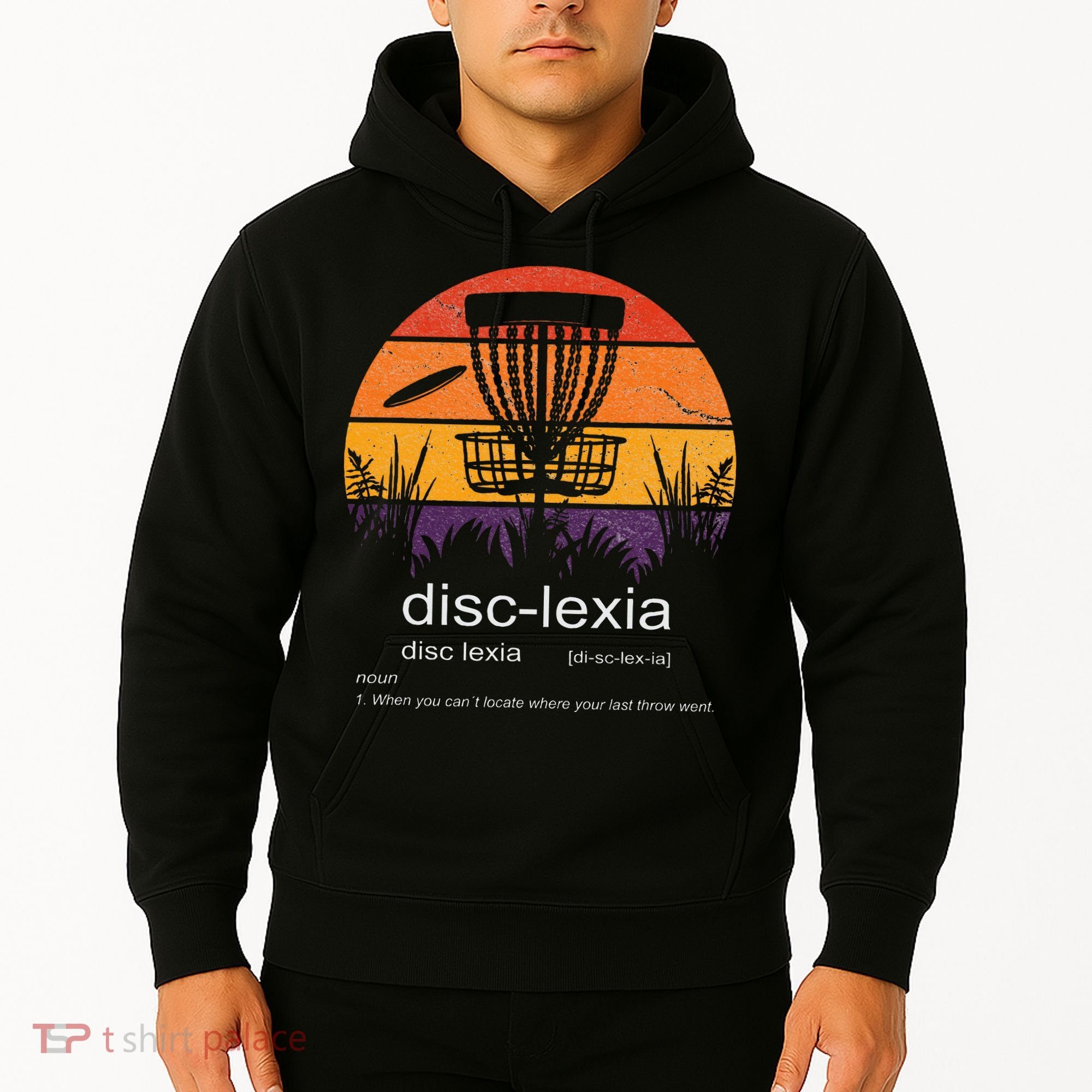 Disc Golf disclexia disc golf meme funny disc golf Hoodie
