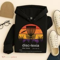 Disc Golf disclexia disc golf meme funny disc golf Hoodie thumb 4