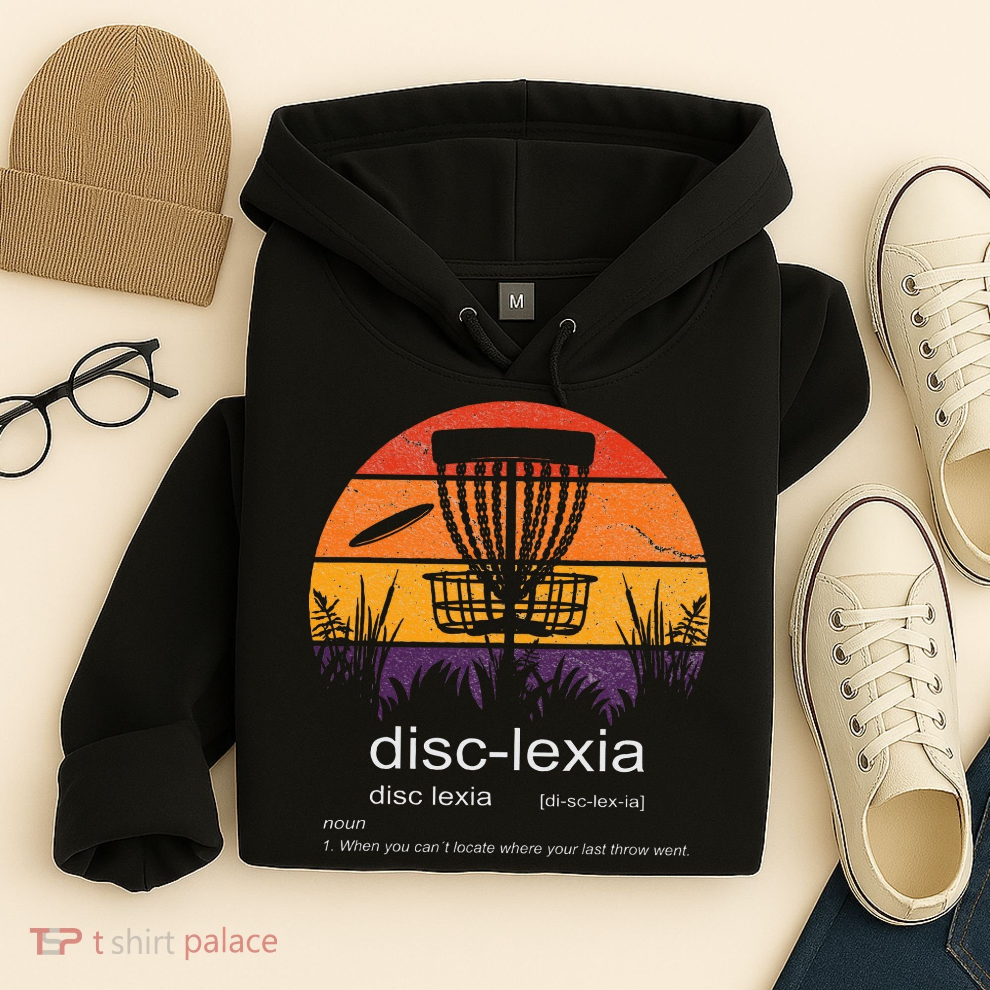 Disc Golf disclexia disc golf meme funny disc golf Hoodie